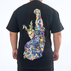 ALL MIGHT COLOR PREMIUM T-SHIRT (Art on back - Ship from Viet Nam) ALL MIGHT COLOR PREMIUM T-SHIRT (Art on back - Ship from Viet Nam)