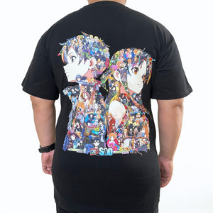 KIRITO ASUNA COLOR PREMIUM T-SHIRT (Art on back - Ship from Viet Nam) KIRITO ASUNA COLOR PREMIUM T-SHIRT (Art on back - Ship from Viet Nam)