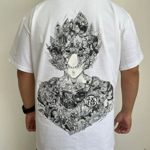 GOKU PREMIUM T-SHIRT (Art on back - Clean ver - Ship from Viet Nam) GOKU PREMIUM T-SHIRT (Art on back - Clean ver - Ship from Viet Nam)