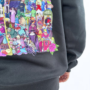 HOWL COLOR HOODIE (Ship from Viet Nam) HOWL COLOR HOODIE (Ship from Viet Nam)