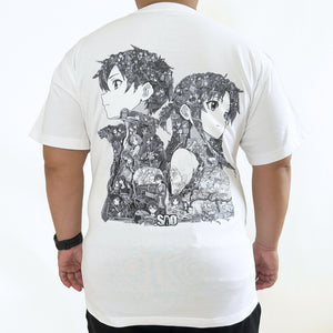 KIRITO ASUNA PREMIUM T-SHIRT (Art on back - Ship from Viet Nam) KIRITO ASUNA PREMIUM T-SHIRT (Art on back - Ship from Viet Nam)