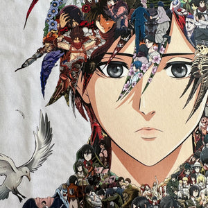 MIKASA COLOR PREMIUM T-SHIRT (Art on back - Ship from Viet Nam) MIKASA COLOR PREMIUM T-SHIRT (Art on back - Ship from Viet Nam)