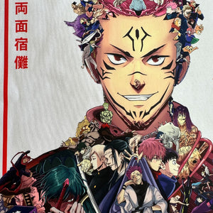 SUKUNA COLOR PREMIUM T-SHIRT (Art on back - Ship from Viet Nam) SUKUNA COLOR PREMIUM T-SHIRT (Art on back - Ship from Viet Nam)