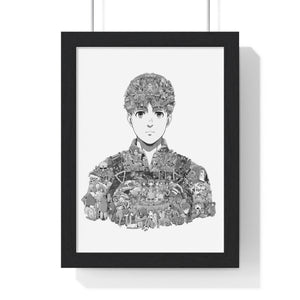 ARMIN BLACK & WHITE FRAMED POSTER ARMIN BLACK & WHITE FRAMED POSTER