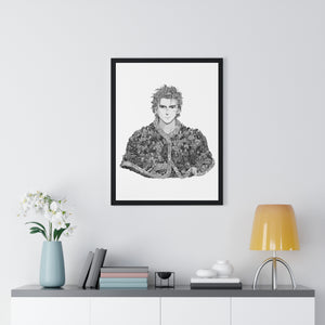 THORFINN BLACK & WHITE FRAMED POSTER THORFINN BLACK & WHITE FRAMED POSTER