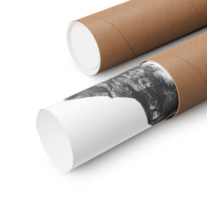 THOMAS JEFFERSON BLACK & WHITE POSTER THOMAS JEFFERSON BLACK & WHITE POSTER