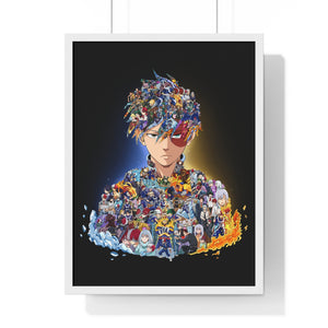 TODOROKI COLOR FRAMED POSTER TODOROKI COLOR FRAMED POSTER