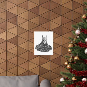 KAIJU NO. 8 BLACK & WHITE POSTER KAIJU NO. 8 BLACK & WHITE POSTER