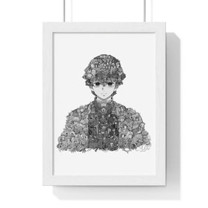 ZENITSU BLACK & WHITE FRAMED POSTER ZENITSU BLACK & WHITE FRAMED POSTER