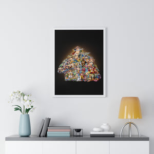 WHITEBEARD ROGER COLOR FRAMED POSTER WHITEBEARD ROGER COLOR FRAMED POSTER