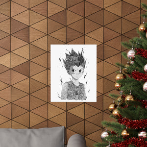 GON BLACK & WHITE POSTER GON BLACK & WHITE POSTER