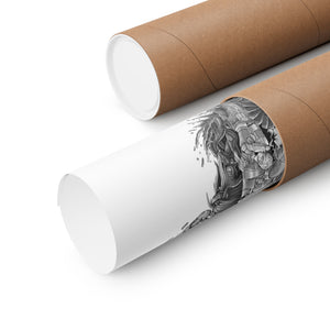 CLOUD BLACK & WHITE POSTER CLOUD BLACK & WHITE POSTER