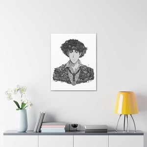 SPIKE SPIEGEL BLACK & WHITE CANVAS SPIKE SPIEGEL BLACK & WHITE CANVAS