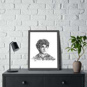 HARRY POTTER BLACK & WHITE FRAMED POSTER HARRY POTTER BLACK & WHITE FRAMED POSTER