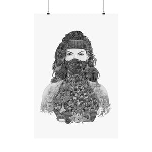 JADE BLACK & WHITE POSTER JADE BLACK & WHITE POSTER