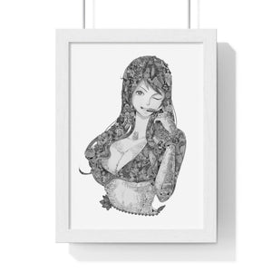 NAMI BLACK & WHITE FRAMED POSTER NAMI BLACK & WHITE FRAMED POSTER