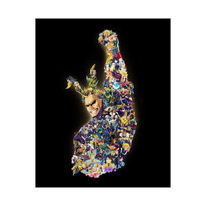 ALL MIGHT COLOR POSTER ALL MIGHT COLOR POSTER