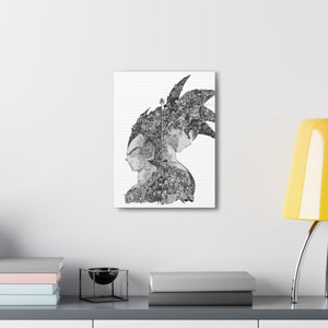 GOKU VEGETA BLACK & WHITE CANVAS (Clean ver) GOKU VEGETA BLACK & WHITE CANVAS (Clean ver)