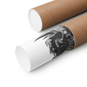 ITACHI BLACK & WHITE POSTER ITACHI BLACK & WHITE POSTER