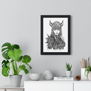 MAGIK BLACK & WHITE FRAMED POSTER MAGIK BLACK & WHITE FRAMED POSTER