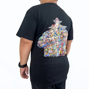 WHITEBEARD ROGER COLOR PREMIUM T-SHIRT (Art on back - Ship from Viet Nam) WHITEBEARD ROGER COLOR PREMIUM T-SHIRT (Art on back - Ship from Viet Nam)