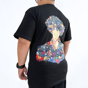 SPIKE SPIEGEL COLOR PREMIUM T-SHIRT (Art on back - Ship from Viet Nam) SPIKE SPIEGEL COLOR PREMIUM T-SHIRT (Art on back - Ship from Viet Nam)