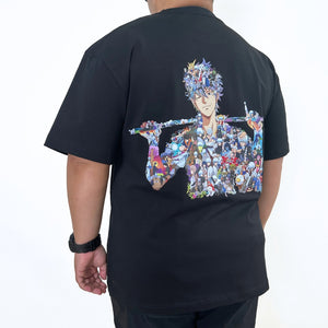 GINTOKI COLOR PREMIUM T-SHIRT (Art on back - Ship from Viet Nam) GINTOKI COLOR PREMIUM T-SHIRT (Art on back - Ship from Viet Nam)