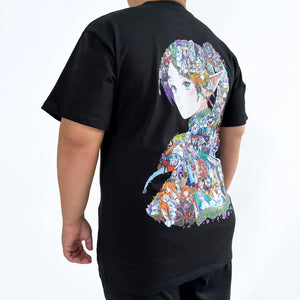 FRIEREN COLOR PREMIUM T-SHIRT (Art on back - Ship from Viet Nam) FRIEREN COLOR PREMIUM T-SHIRT (Art on back - Ship from Viet Nam)