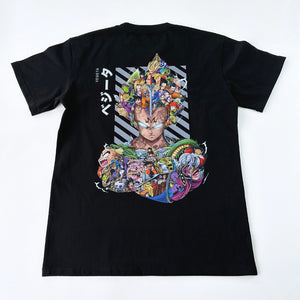 VEGETA COLOR PREMIUM T-SHIRT (Art on back - Ship from Viet Nam) VEGETA COLOR PREMIUM T-SHIRT (Art on back - Ship from Viet Nam)