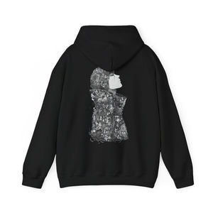 ITACHI (RAIN) BLACK & WHITE HOODIE ITACHI (RAIN) BLACK & WHITE HOODIE (Ship from Viet Nam)