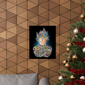 VEGETA WITH STORY COLOR POSTER VEGETA WITH STORY COLOR POSTER