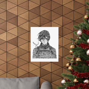MIKASA BLACK & WHITE POSTER MIKASA BLACK & WHITE POSTER