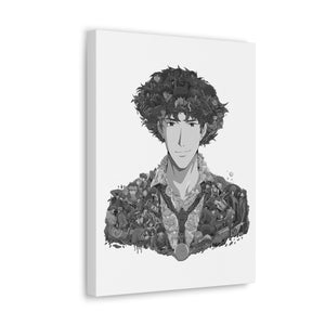 SPIKE SPIEGEL BLACK & WHITE CANVAS SPIKE SPIEGEL BLACK & WHITE CANVAS
