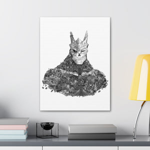 KAIJU NO. 8 BLACK & WHITE CANVAS KAIJU NO. 8 BLACK & WHITE CANVAS