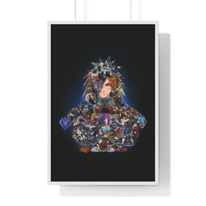 MADARA COLOR FRAMED POSTER MADARA COLOR FRAMED POSTER