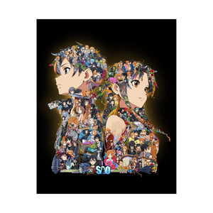 KIRITO ASUNA COLOR POSTER KIRITO ASUNA COLOR POSTER