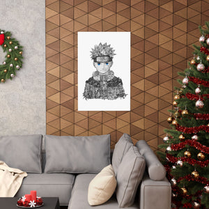 KID NAR BLACK & WHITE POSTER (with colored eyes) KID NAR BLACK & WHITE POSTER (with colored eyes)