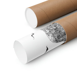 GON BLACK & WHITE POSTER GON BLACK & WHITE POSTER