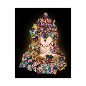 VEGETA SSJ4 COLOR POSTER VEGETA SSJ4 COLOR POSTER