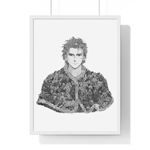 THORFINN BLACK & WHITE FRAMED POSTER THORFINN BLACK & WHITE FRAMED POSTER