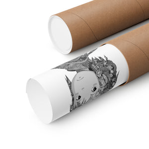 CHIHIRO BLACK & WHITE POSTER CHIHIRO BLACK & WHITE POSTER