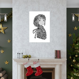 CHIHIRO BLACK & WHITE POSTER CHIHIRO BLACK & WHITE POSTER