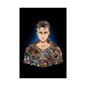 EREN YEAGER COLOR POSTER EREN YEAGER COLOR POSTER