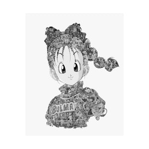 BULMA BLACK & WHITE POSTER BULMA BLACK & WHITE POSTER