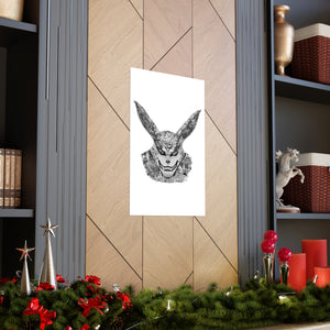 KURAMA BLACK & WHITE POSTER KURAMA BLACK & WHITE POSTER