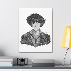 SPIKE SPIEGEL BLACK & WHITE CANVAS SPIKE SPIEGEL BLACK & WHITE CANVAS