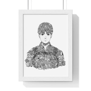 ARMIN BLACK & WHITE FRAMED POSTER ARMIN BLACK & WHITE FRAMED POSTER