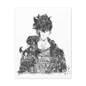 SUNG JINWOO BLACK & WHITE CANVAS SUNG JINWOO BLACK & WHITE CANVAS