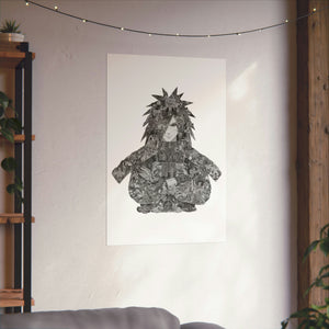 MADARA BLACK & WHITE POSTER MADARA BLACK & WHITE POSTER