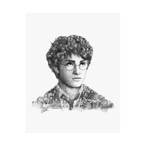 HARRY POTTER BLACK & WHITE POSTER HARRY POTTER BLACK & WHITE POSTER